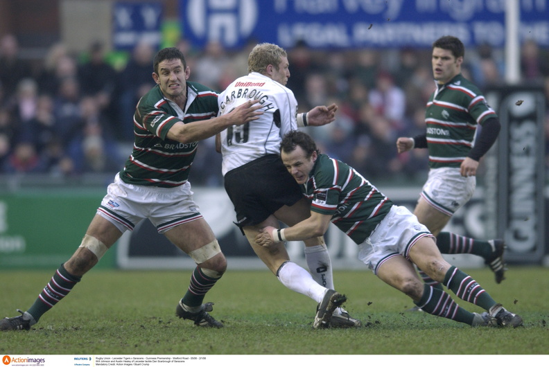 Will Johnson Leicester Tigers Saracens 2 1 2006
